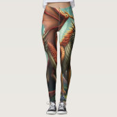 🔥 Drachenwelt – Das Reich der Lüfte und Flammen Leggings (Vorderseite)