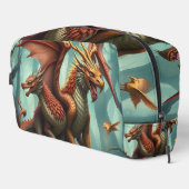 🔥 Drachenwelt – Das Reich der Lüfte und Flammen Waschbeutel (Rechte Ecke)