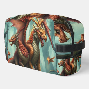 🔥 Drachenwelt – Das Reich der Lüfte und Flammen Waschbeutel