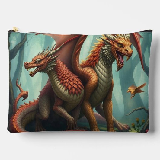 🔥 Drachenwelt – Das Reich der Lüfte und Flammen Zubehörtasche (Vorderseite)