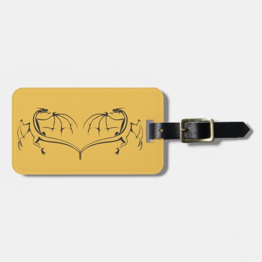 Drachenwelt Gepäckanhänger (Vorderseite horizontal)
