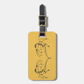 Drachenwelt Gepäckanhänger (Vorderseite vertikal)