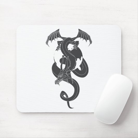 Drachenwelt Mousepad (Mit Mouse)