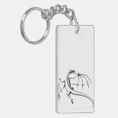 Drachenwelt Schlüsselanhänger (Vorderseite links)