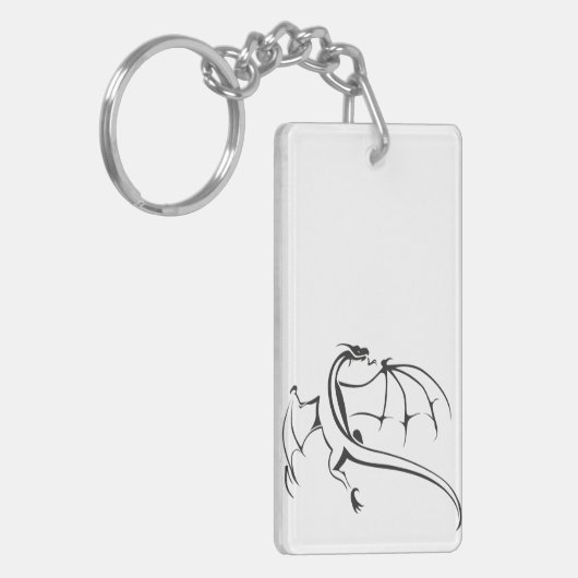 Drachenwelt Schlüsselanhänger (Vorderseite links)