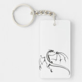 Drachenwelt Schlüsselanhänger (Vorderseite)