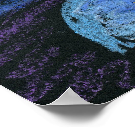 Drachenwolke Poster (Ecke)