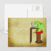 Drachenwörter Postkarte (Vorne/Hinten)