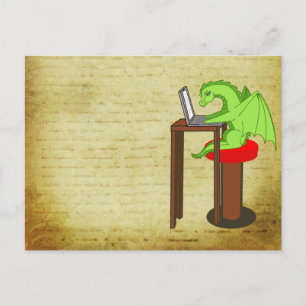 Drachenwörter Postkarte