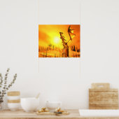 Drachenzähne Poster (Küche)