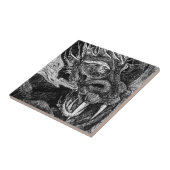 Drachenziegel Fliese (Seite)