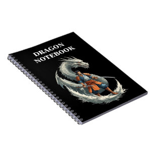 Drachenzorn: Der Samurai erwacht / Vintage Art Notizblock