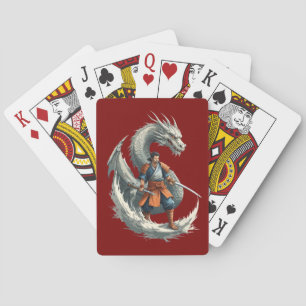 Drachenzorn: Der Samurai erwacht / Vintage Art Spielkarten