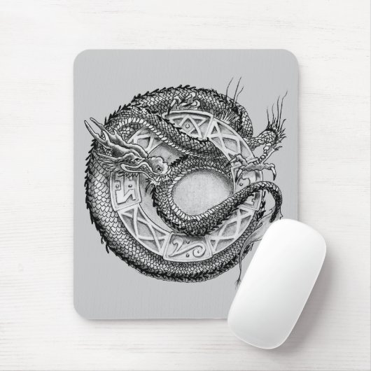 DracheOrnamental Mousepad (Mit Mouse)