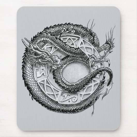 DracheOrnamental Mousepad (Vorne)
