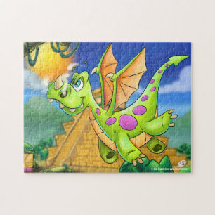Drachepuzzlespiel Puzzle
