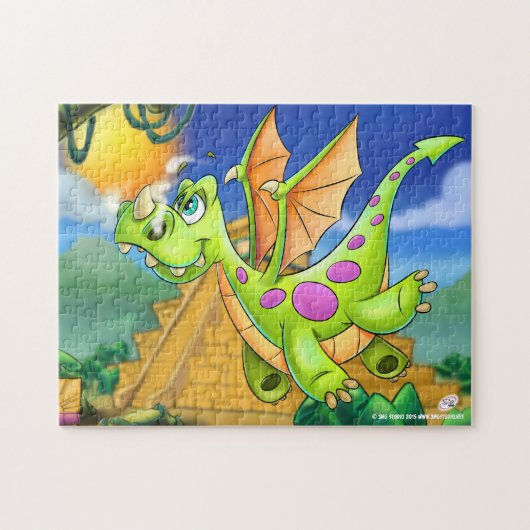 Drachepuzzlespiel Puzzle (Horizontal)