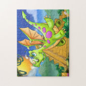 Drachepuzzlespiel Puzzle (Vertikal)