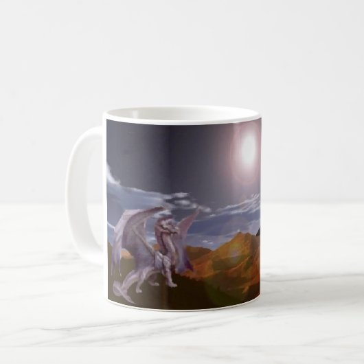 Dracheschale Kaffeetasse (Vorderseite Links)