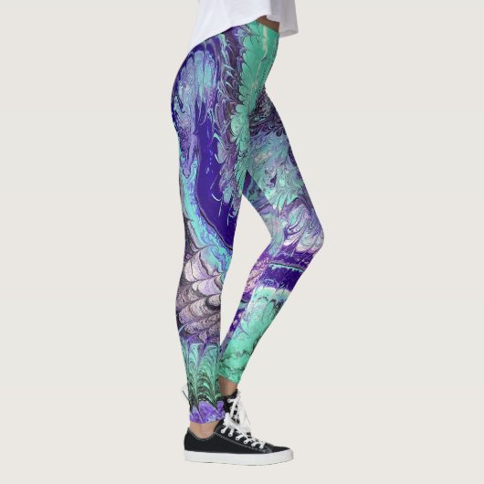 Dracheskalen Leggings (Rechts)