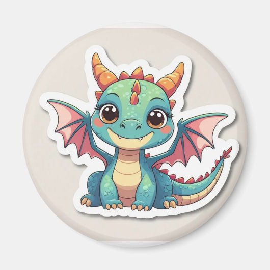 Drachmagnet Magnet (Vorne)