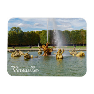 Drachnenbrunnen im Garten von Versailles - Frankre Magnet
