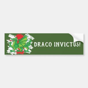 Draco Invictus Autoaufkleber