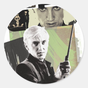 Draco Malfoy 2 Runder Aufkleber