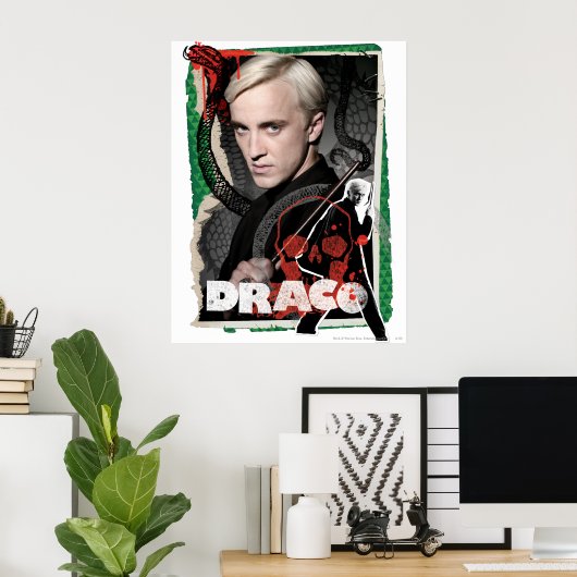 Draco Malfoy 6 Poster (Heimbüro)
