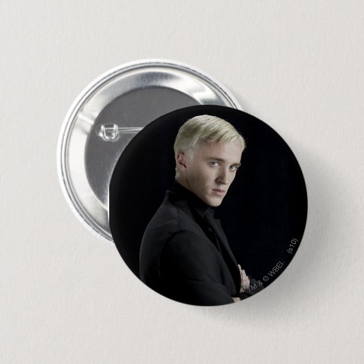 Draco Malfoy Arms Crossed Button (Vorne & Hinten)