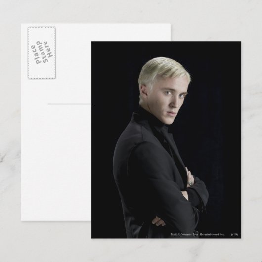 Draco Malfoy Arms Crossed Postkarte (Vorne/Hinten)