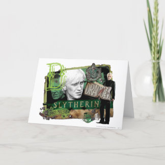 Draco Malfoy Collage 1 Karte