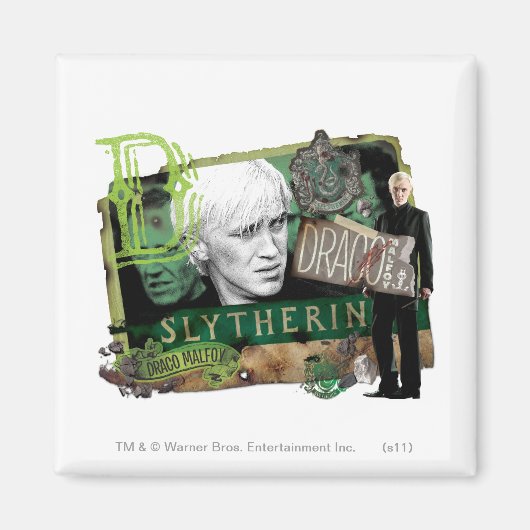 Draco Malfoy Collage 1 Magnet (Vorne)