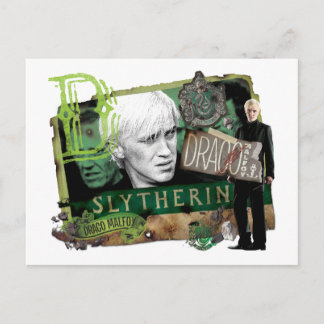Draco Malfoy Collage 1 Postkarte