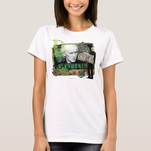 Draco Malfoy Collage 1 T-Shirt (Vorderseite)