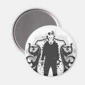 Draco Malfoy Dark Arts Design Magnet (Vorderseite/Rückseite)