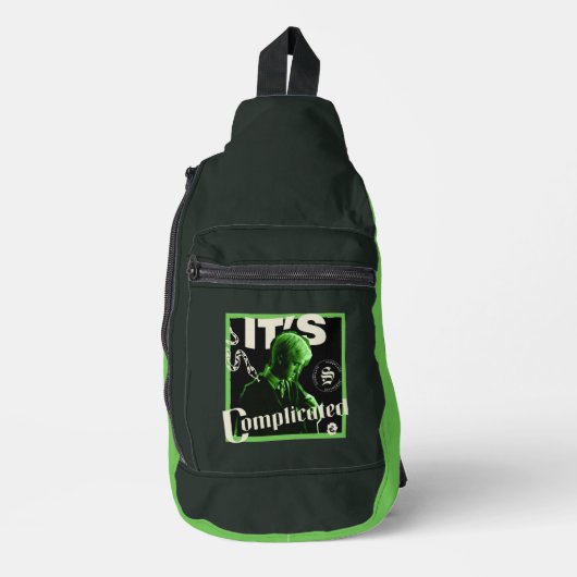 Draco Malfoy - "Es ist kompliziert" Crossbody Bag (Vorderseite)