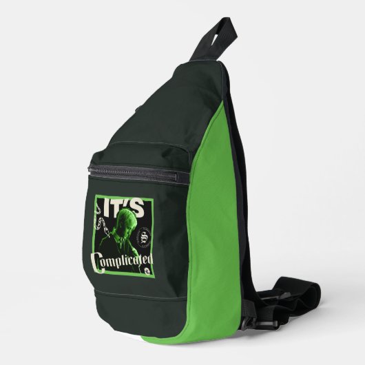 Draco Malfoy - "Es ist kompliziert" Crossbody Bag (Rechte Ecke)