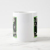 Draco Malfoy - "Es ist kompliziert" Jumbo-Tasse (Vorderseite)