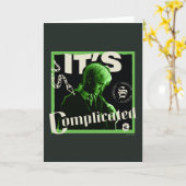 Draco Malfoy - "Es ist kompliziert" Karte (Gelbe Blume)