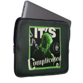 Draco Malfoy - "Es ist kompliziert" Laptopschutzhülle (Vorne Rechts)