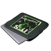 Draco Malfoy - "Es ist kompliziert" Laptopschutzhülle (Vorne Knopf)