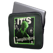 Draco Malfoy - "Es ist kompliziert" Laptopschutzhülle (Vorderseite Links)