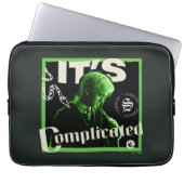 Draco Malfoy - "Es ist kompliziert" Laptopschutzhülle (Vorderseite)