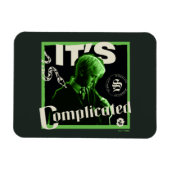 Draco Malfoy - "Es ist kompliziert" Magnet (Horizontal)