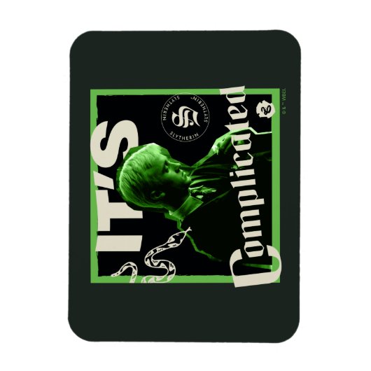 Draco Malfoy - "Es ist kompliziert" Magnet (Vertikal)