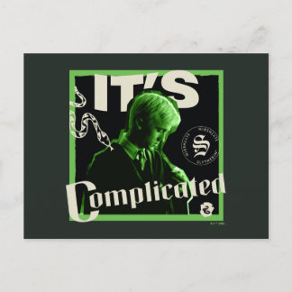 Draco Malfoy - "Es ist kompliziert" Postkarte