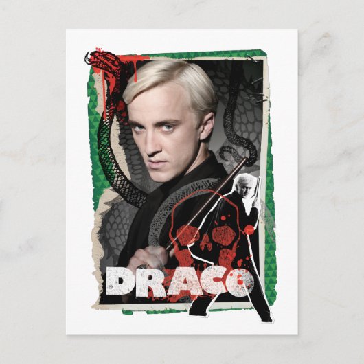 Draco Malfoy Iconic Postkarte (Vorderseite)