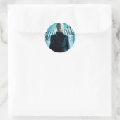 Draco Malfoy Runder Aufkleber (Tasche)