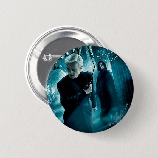 Draco Malfoy und Snape 1 Button (Vorne & Hinten)